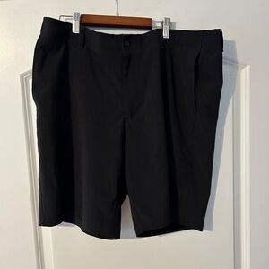 Grand Slam Men's Black Flat Front Golf Shorts Size 38